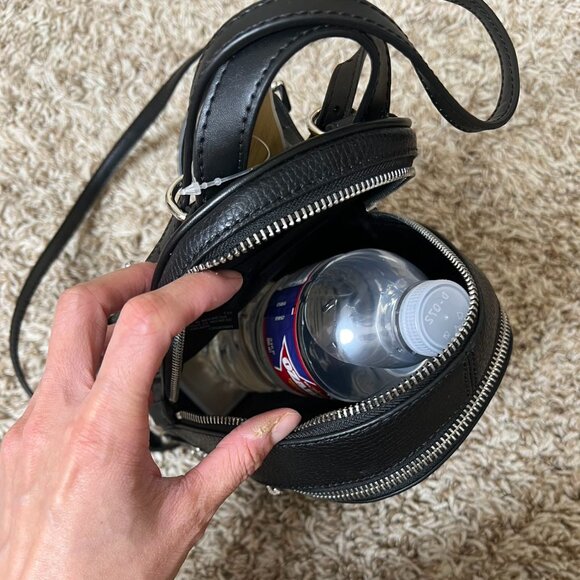 Michael Kors Rhea Extra-Small Pebbled Leather Backpack - Picture 4 of 6